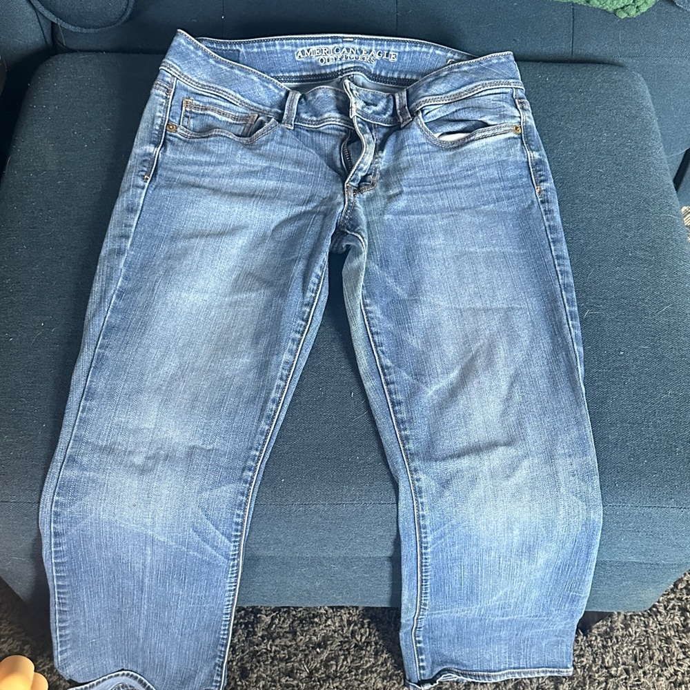 American Eagle Outfitters Light Blue Denim Jeans